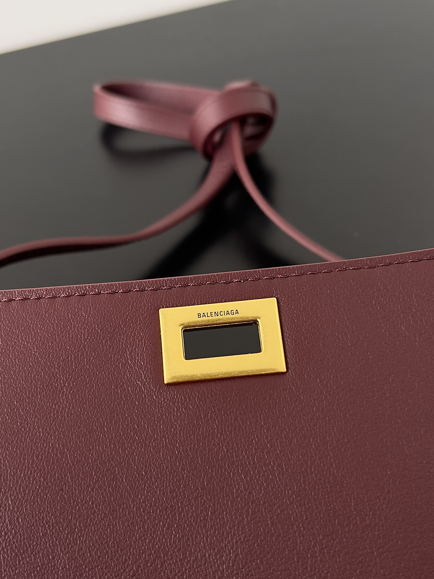 Balenciaga Bel Air Small Clutch On Strap Shoulder Crossbody Bag