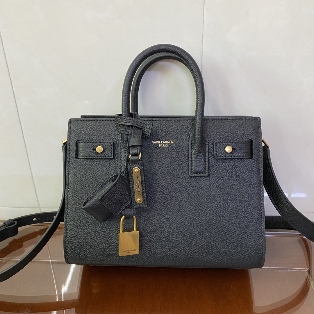 Saint Laurent Sac De Jour tote bag black