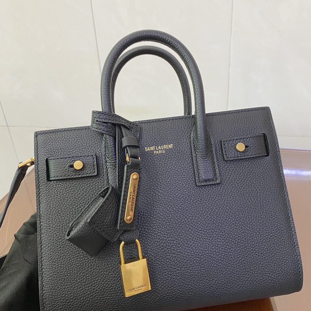 Saint Laurent Sac De Jour tote bag black